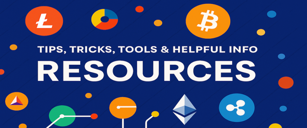 Resources: tips tricks tools and helpful info